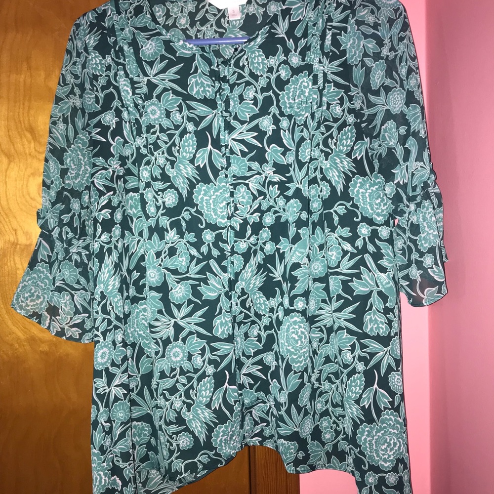 Floral blouse